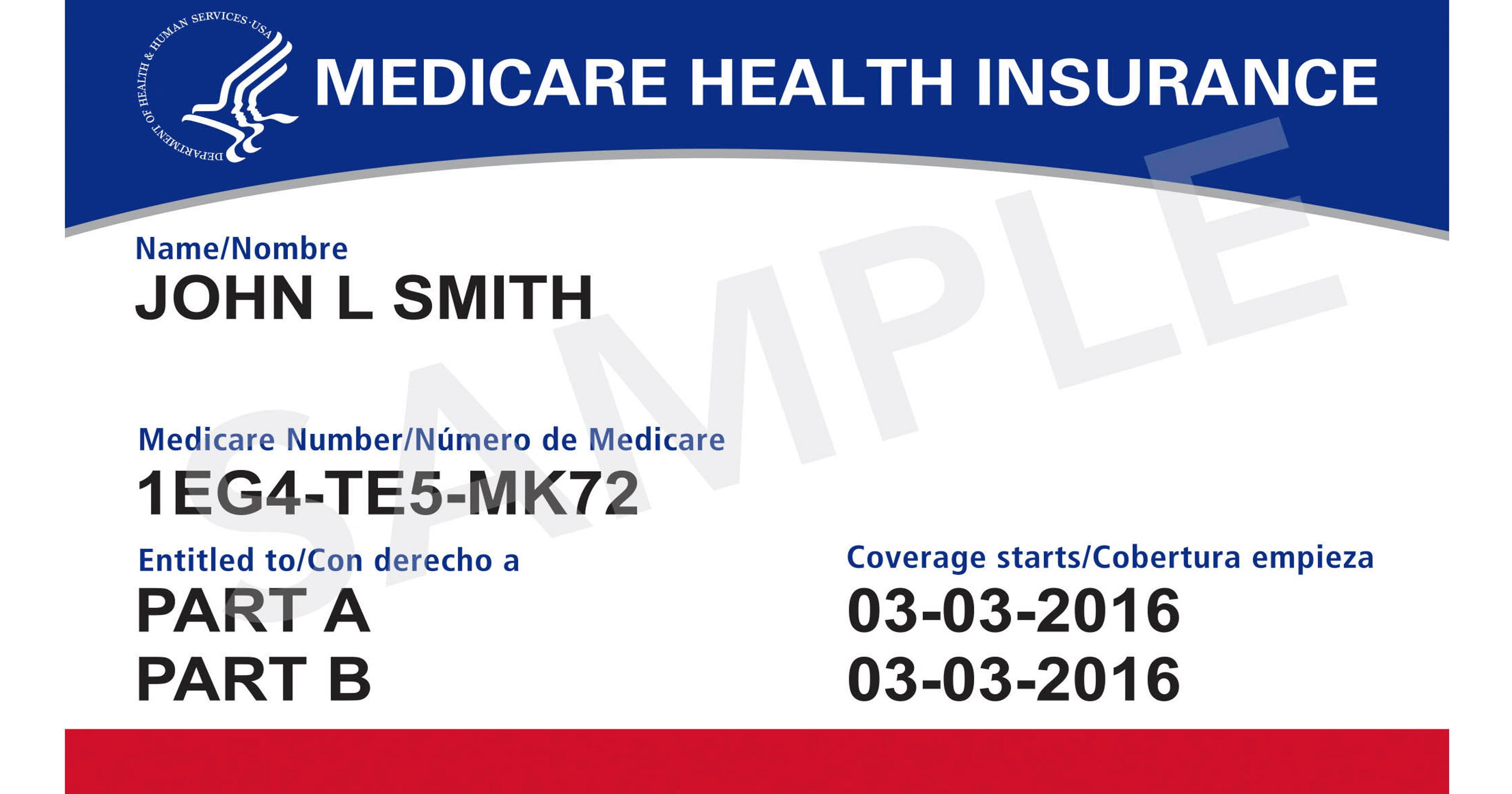 New medicare cards 2018
