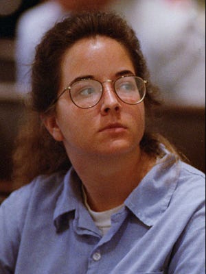 LOU KRASKY/AP
Susan Smith, shown in 1995, admitted drowning her sons in the John D. Long lake after first claiming they were kidnapped.