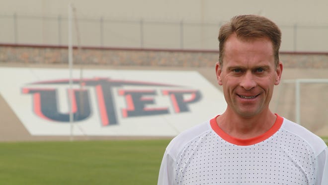UTEP soccer coach Kevin Cross