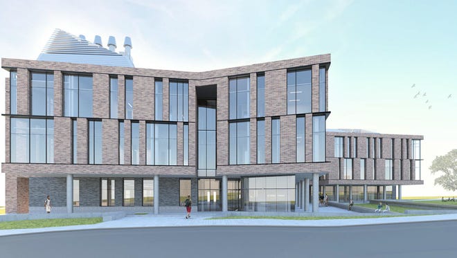 Rendering of FSU's new Interdisciplinary Research and Commercialization Building to be constructed on Levy Avenue.