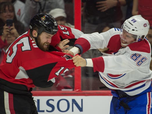 Oct. 30: Montreal Canadiens defenseman Brandon Davidson