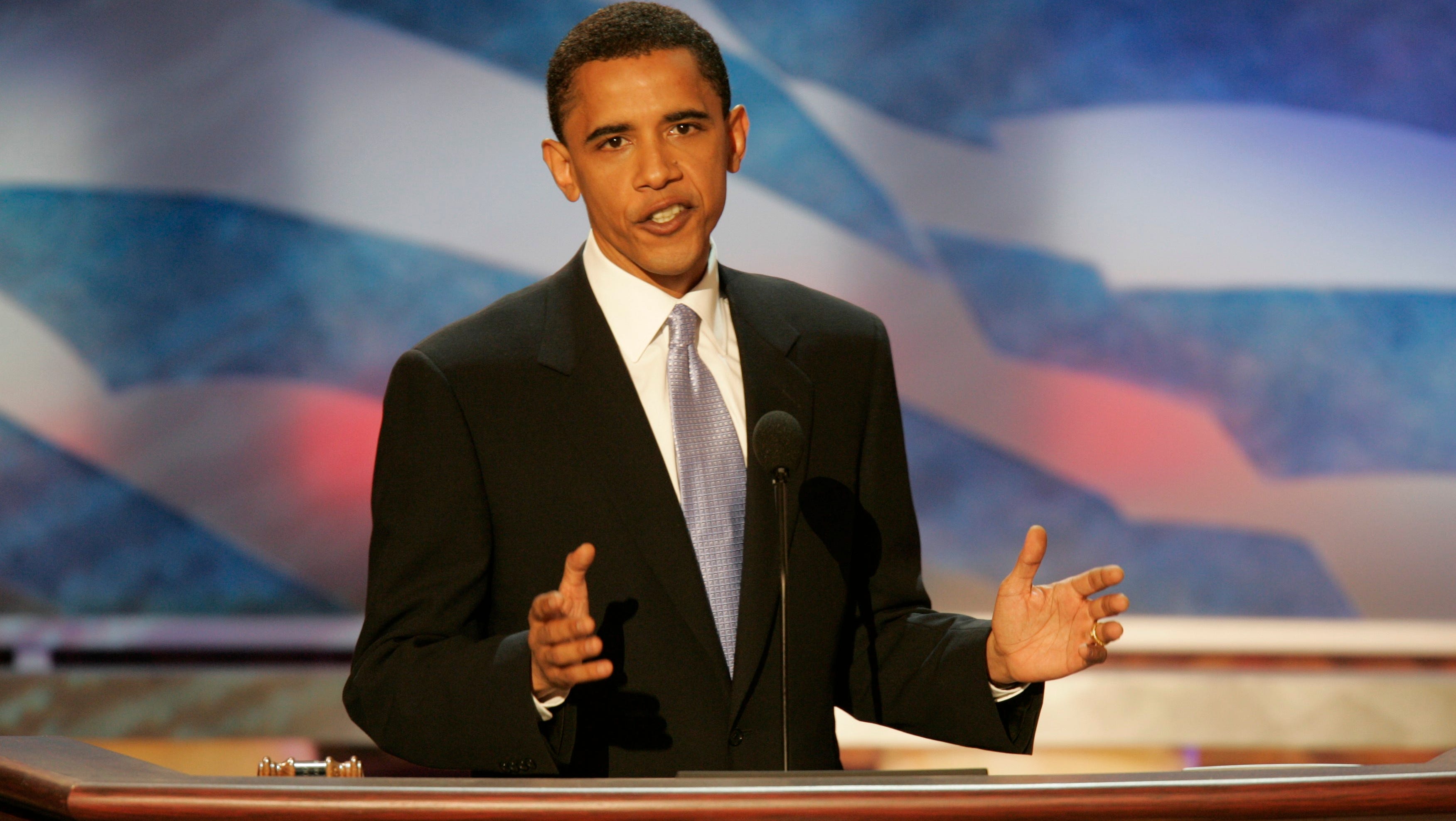 Ten Years Ago Obama Makes National Debut