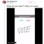 A screenshot of a tweet from user Cloe Feldman asking whether users hear 'Laurel' or 'Yanny' in an audio clip.