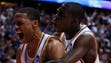 2008: UCLA's Russell Westbrook celebrates his game-ending