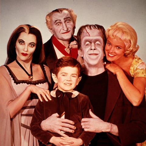 'The Munsters,' a 1960s comedy series, featured...