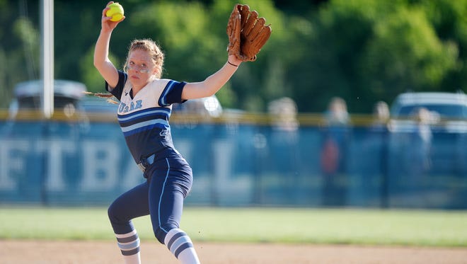 Enka senior Mariah Foxworth is the Mountain Athletic Conference Pitcher of the Year for this softball season.