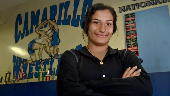 Camarillo High senior Yazmin Gonzalez, who won her second straight CIF individual title, is The Star's Girls Wrestler of the Year.