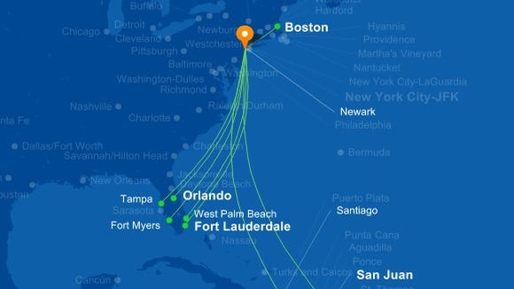 Jetblue To Try New Caribbean Route From Newark
