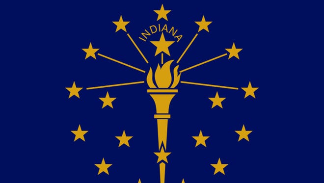 Indiana State Flag.
