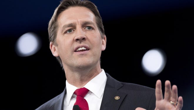 Sen. Ben Sasse, R-Neb., speaks during the annual Conservative Political Action Conference March 3, 2016.