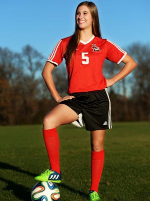 Lexington’s Hannah Bassham is the All-West Tennessee Soccer Midfielder of the Year.