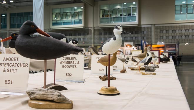 Several sculptures are on display during 47th Annual Ward World Championship Wildfowl Carving Competition and Art Festival. 