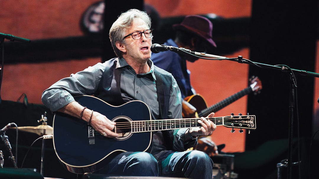 Video Premiere Eric Clapton S Live Tears In Heaven