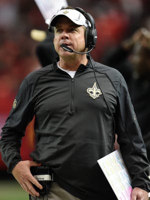 Sean Payton has led the New Orleans Saints to a 87-57 record in nine seasons as their head coach.