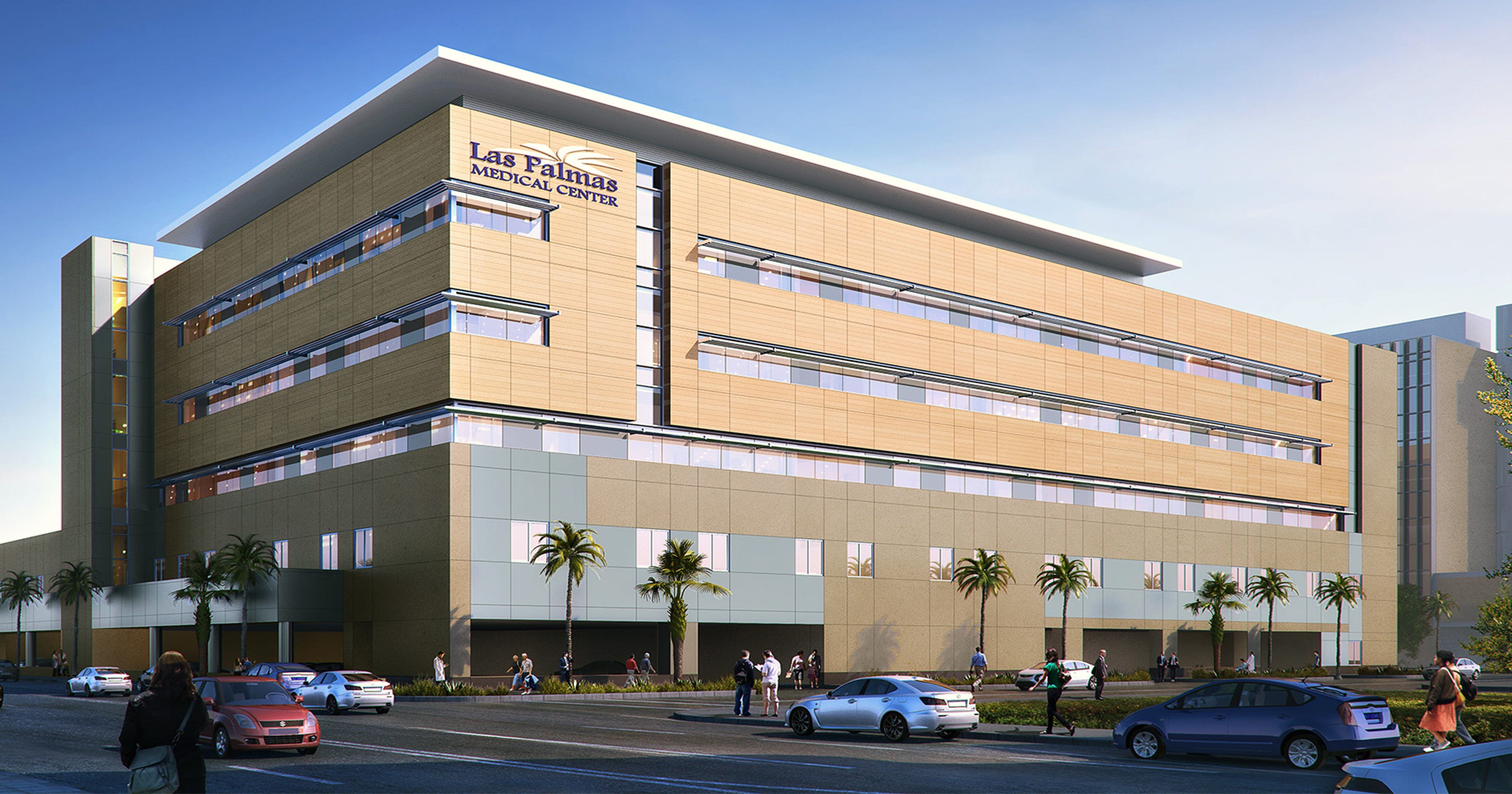 Las Palmas Medical Center building 63M addition