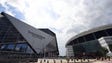 For now, Mercedes-Benz Stadium sits next to the outgoing