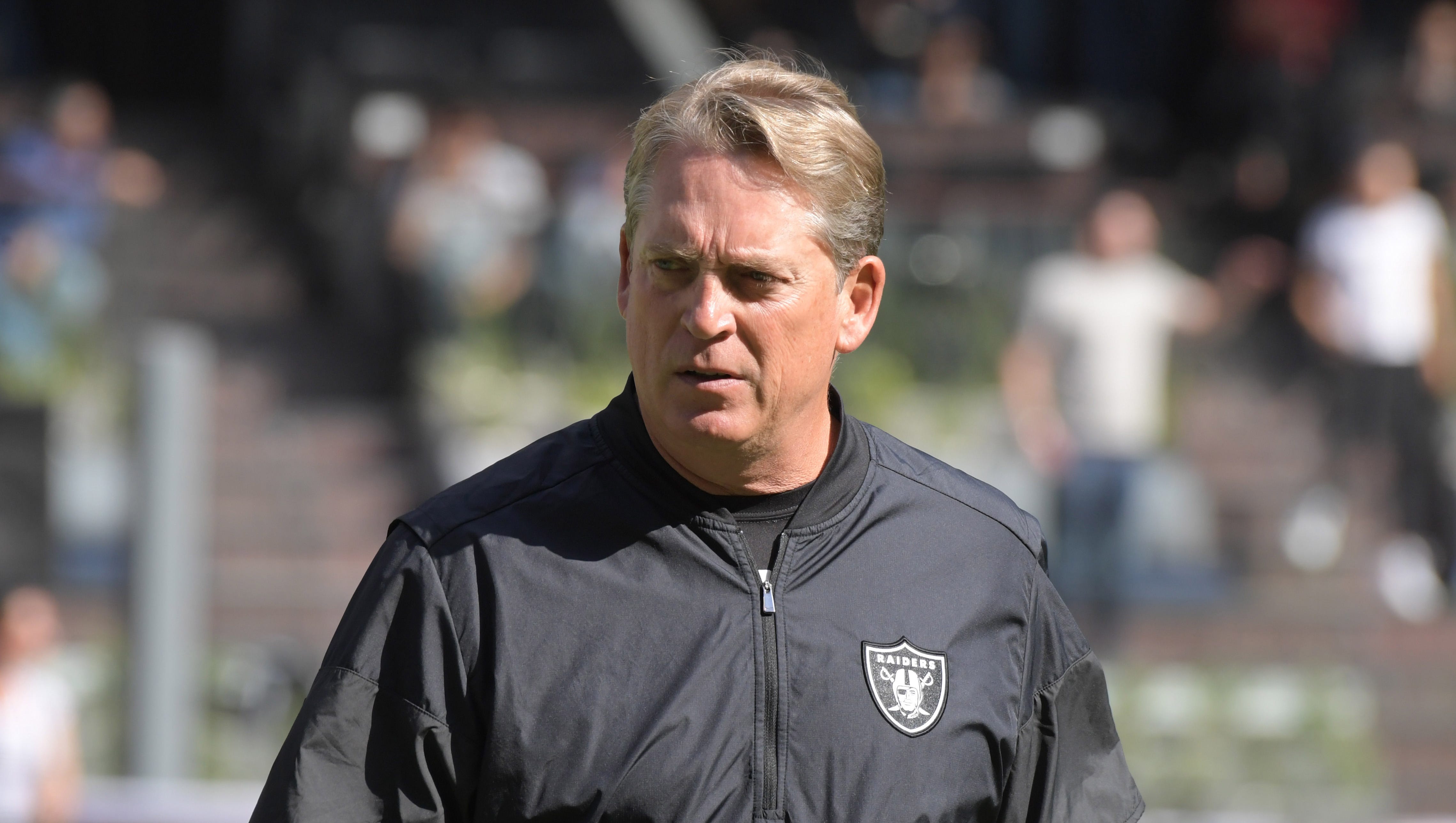 Jack Del Rio fired as Raiders coach amid report of Jon Gruden pursuit