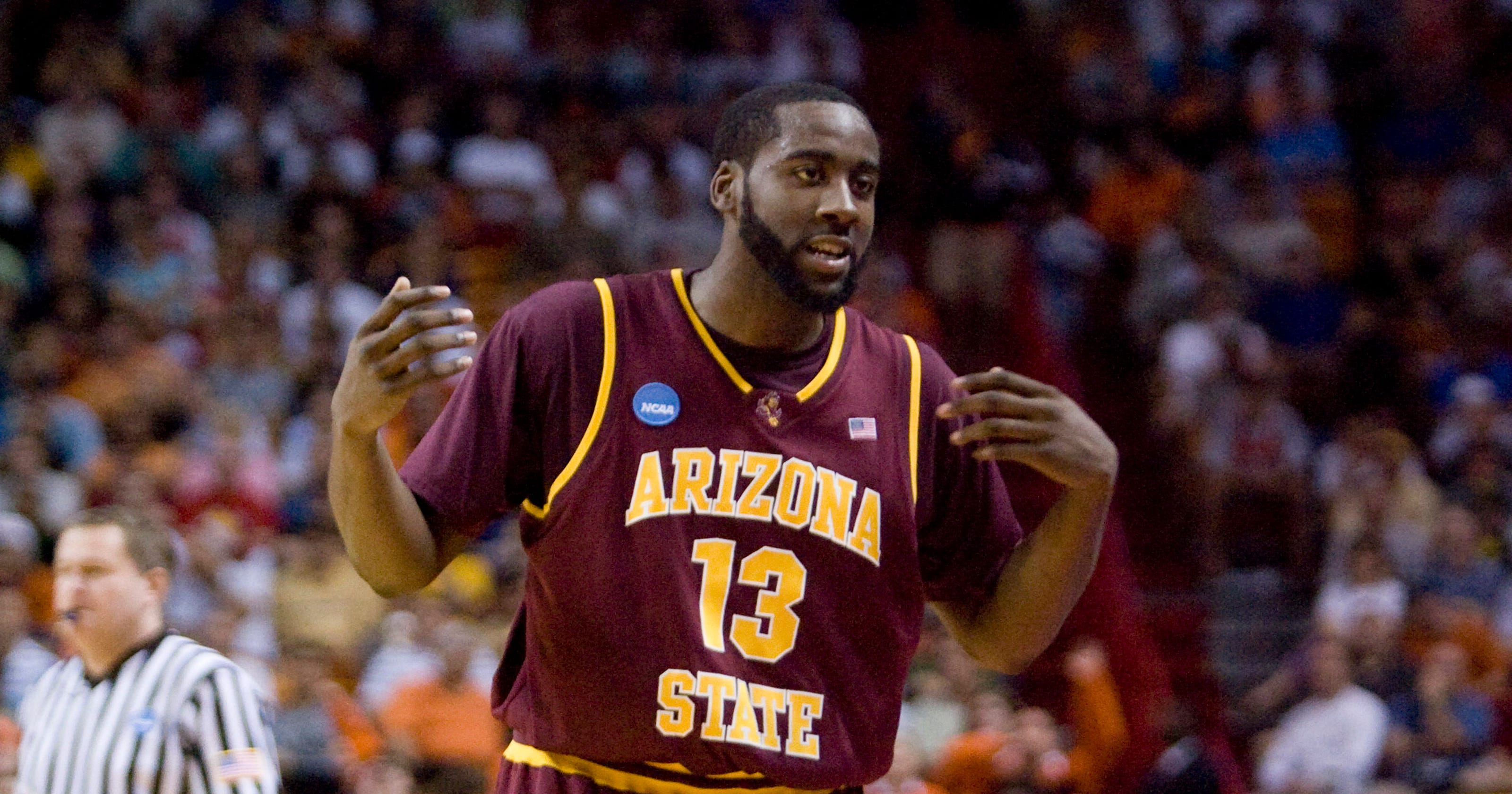 James Harden Reflects On ASU Maturation With Number Ceremony James Harden Reflects On ASU Maturation With Number Ceremony
