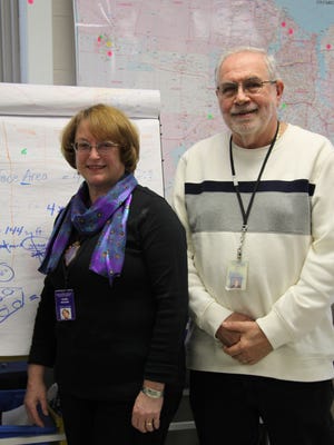 Karen and Frank Rakoski of Adams Basin are long-time volunteers with Brockport’s Academically Talented Program.