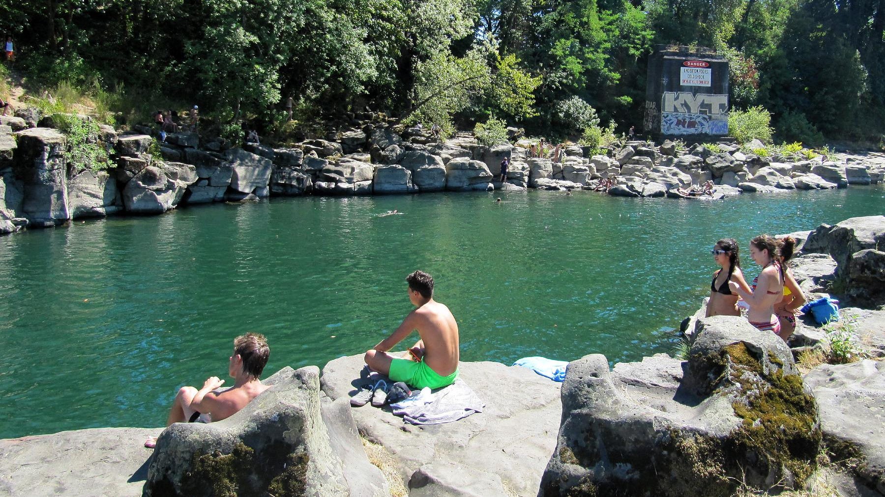High Rocks and Carver parks are both notorious places where crowds ...