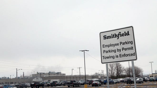 FILE: Though only three COVID-19 cases at Monmouth's Smithfield Foods pork-processing plant were ever made public, newly obtained state data show 188 cases at the facility over time.