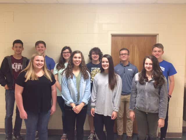 HCHS April students of the month