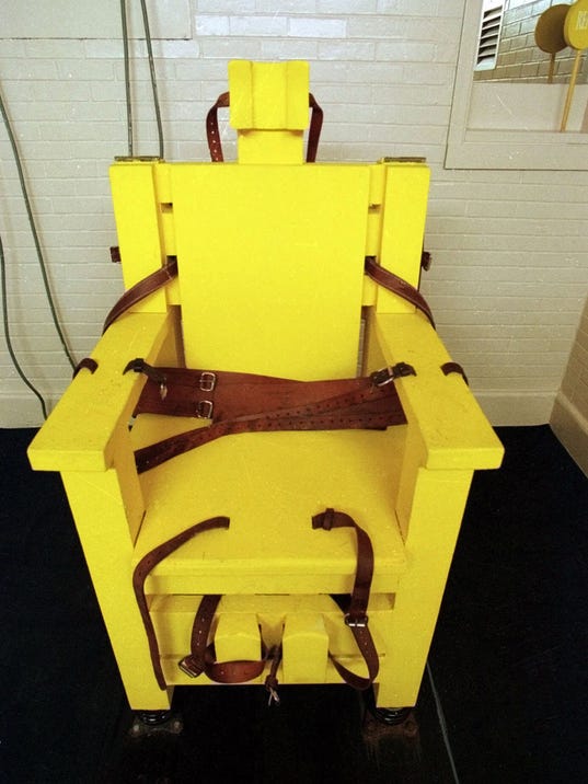 Would Alabama bring back electric chair?