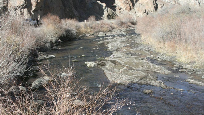 The Wilson Canyon is shown in March 2014. Voter registration is open for the 2015 Walker River Irrigation District election, which takes place April 7.