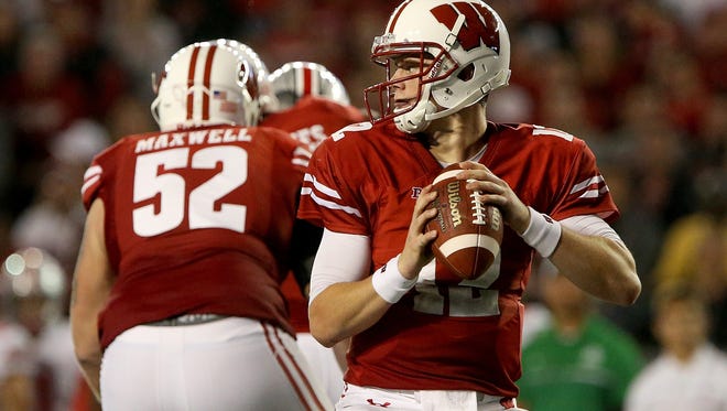 Wisconsin QB Alex Hornibrook has thrown 17 TDs against 12 interceptions.
