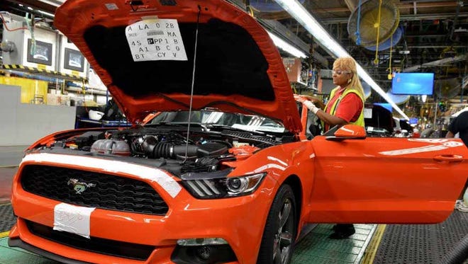 Year-to-date sales for the Mustang, which was redesigned for the 2015 model year, are down 9.3 percent to 87,258 through September.