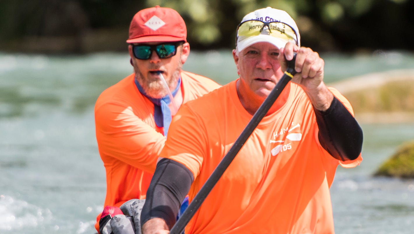 Local men make a big splash at Texas Water Safari canoe race