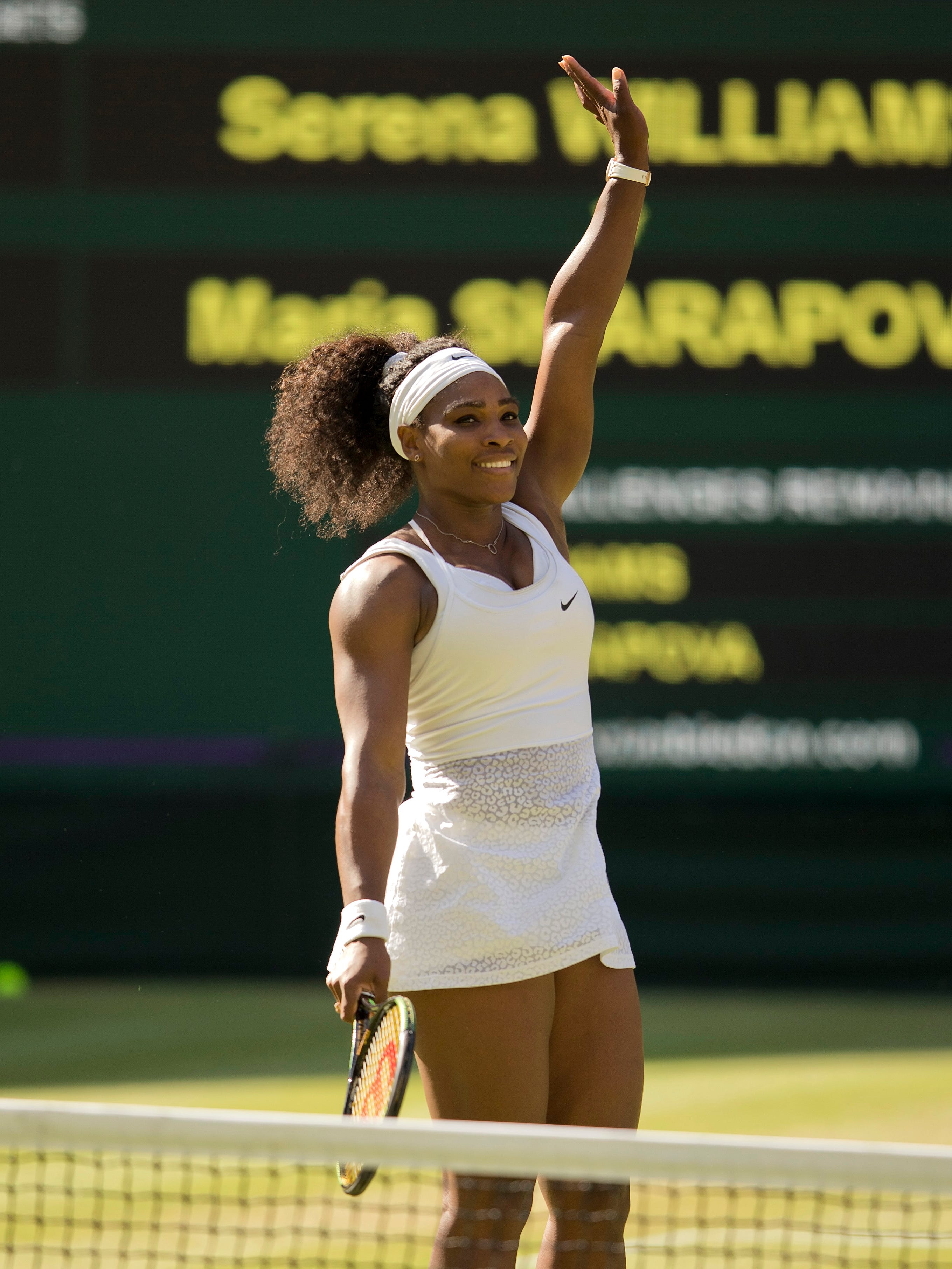 Serena Williams Rolls Past Maria Sharapova To Reach Wimbledon Final