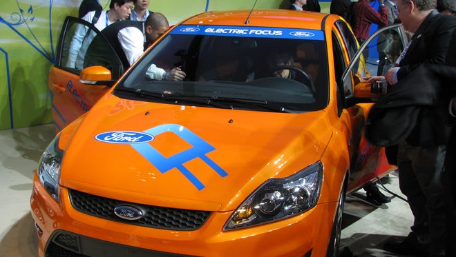 Ford's Focus Electric is one of its electric vehicles