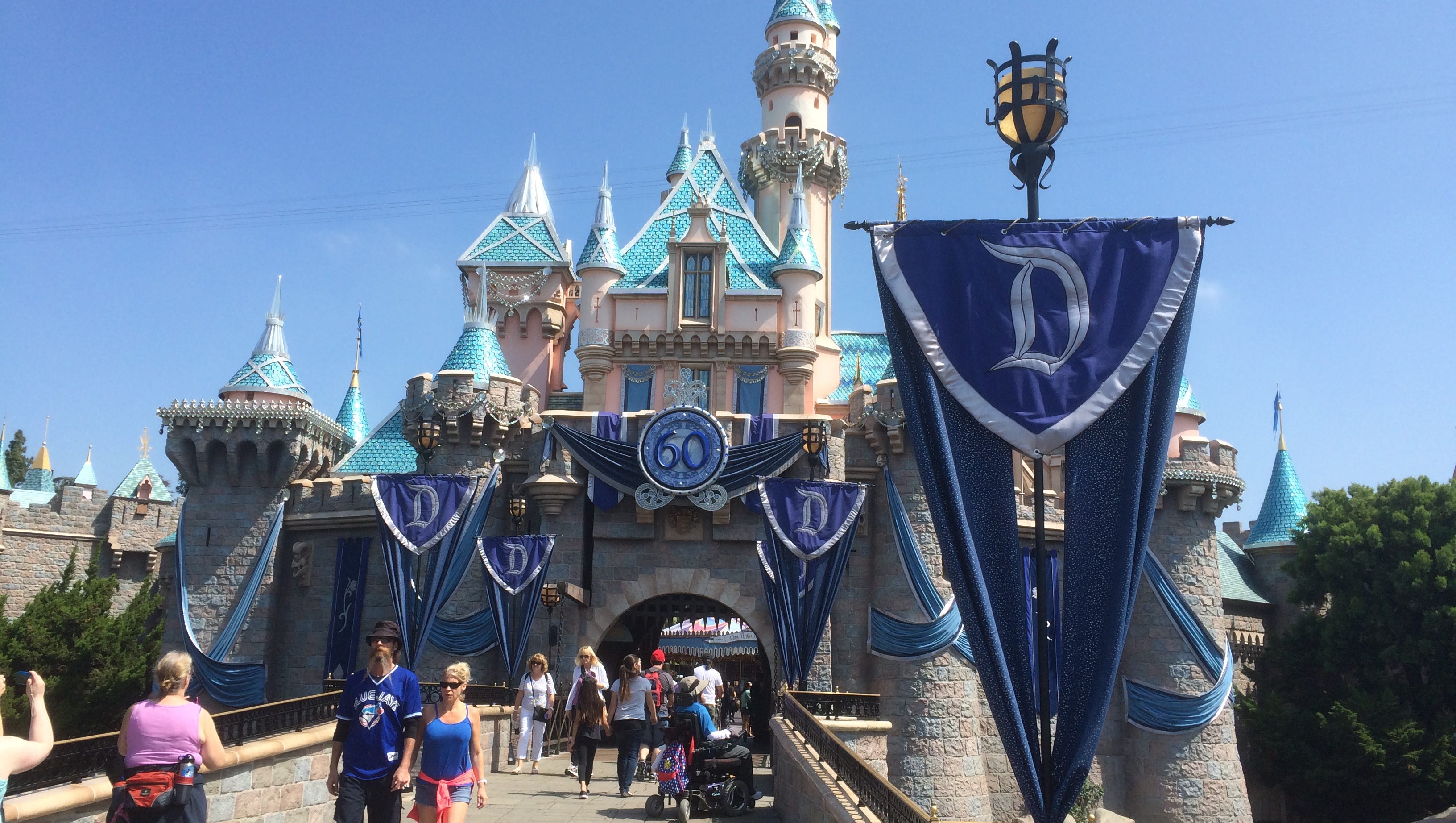 Disneyland Sports A Dazzling Look For 60th Anniversary