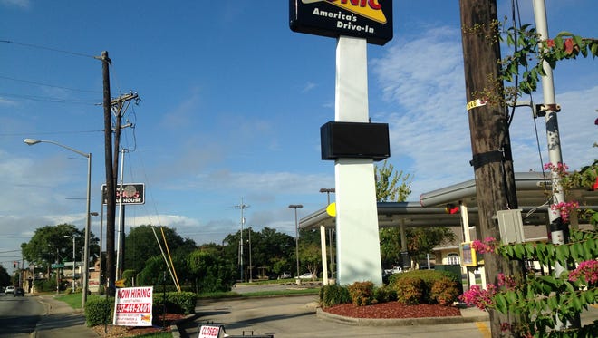 The Sonic Drive-In location on Pinhook near the UL campus will reopen soon. A fire closed the location mid-June.