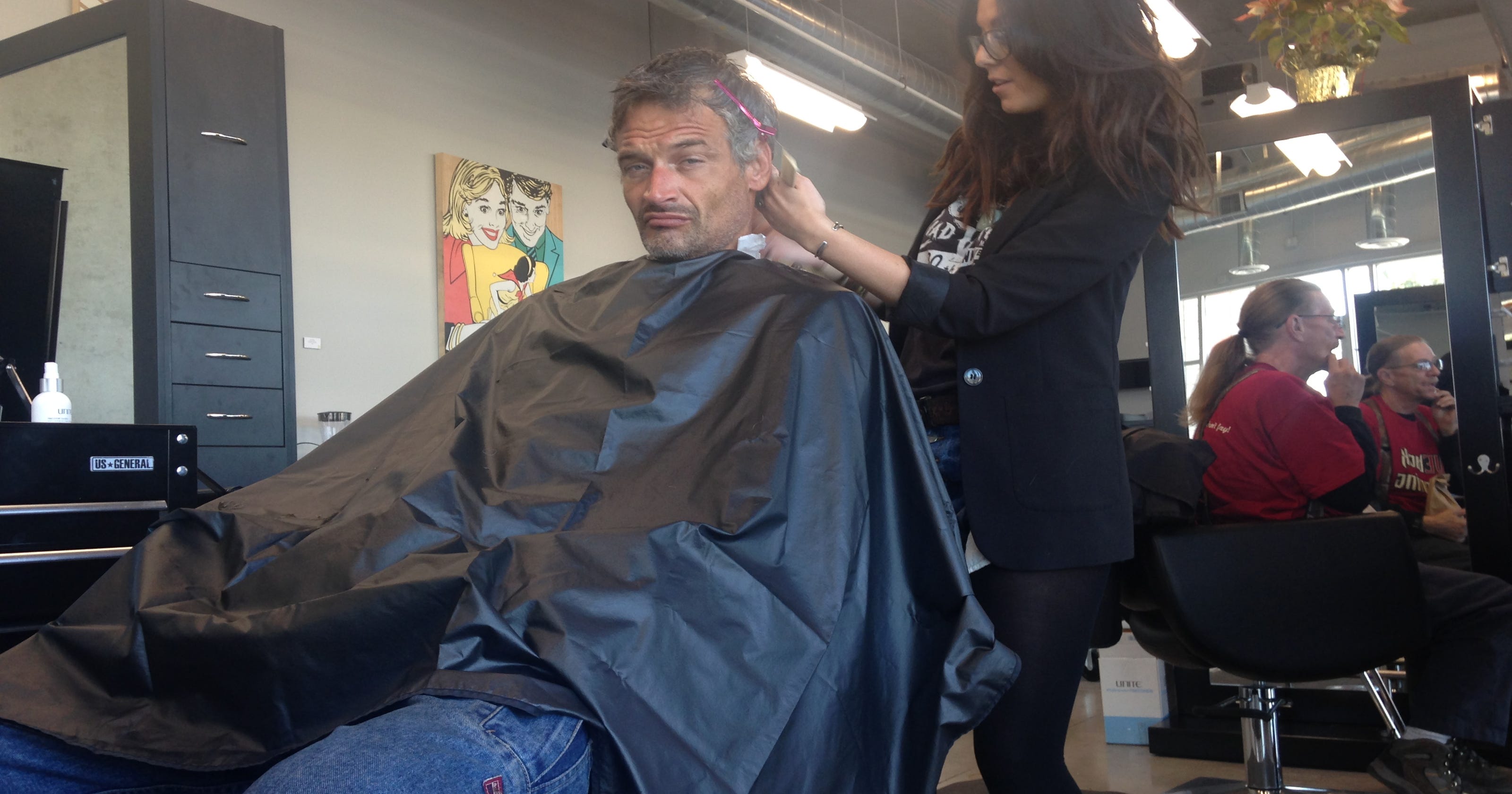 Downtown Phoenix Hair Salon Offers Free Haircuts To Homeless