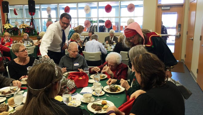 Meals On Wheels of Sheboygan County’s most isolated meal recipients were treated to a holiday feast over the weekend in honor of St. Nicholas.