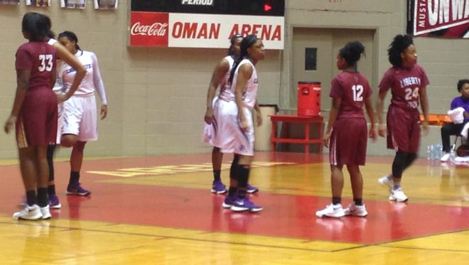 Liberty and Haywood met Tuesday in the Hub City Classic semifinals at Oman Arena.