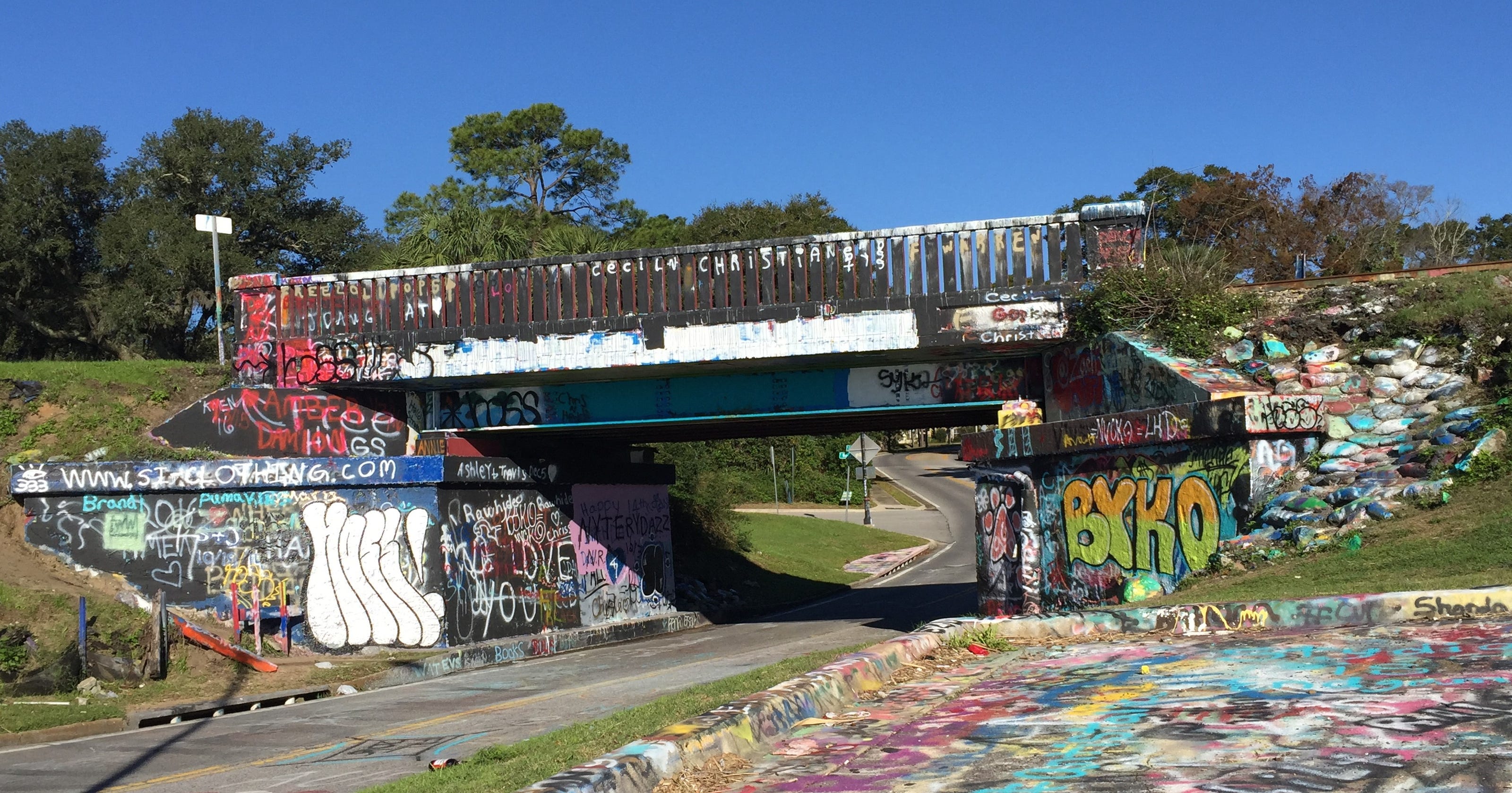 Run, walk or paint local landmark during Graffiti Bridge 5K