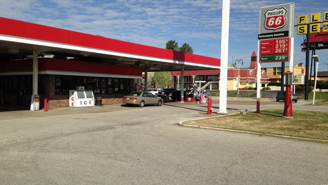 The state has bought a portion of the property where Phillips 66 convenience store is located to clear the way for a project to eliminate the U-turn on the U.S. 45 Bypass to access Interstate 40.