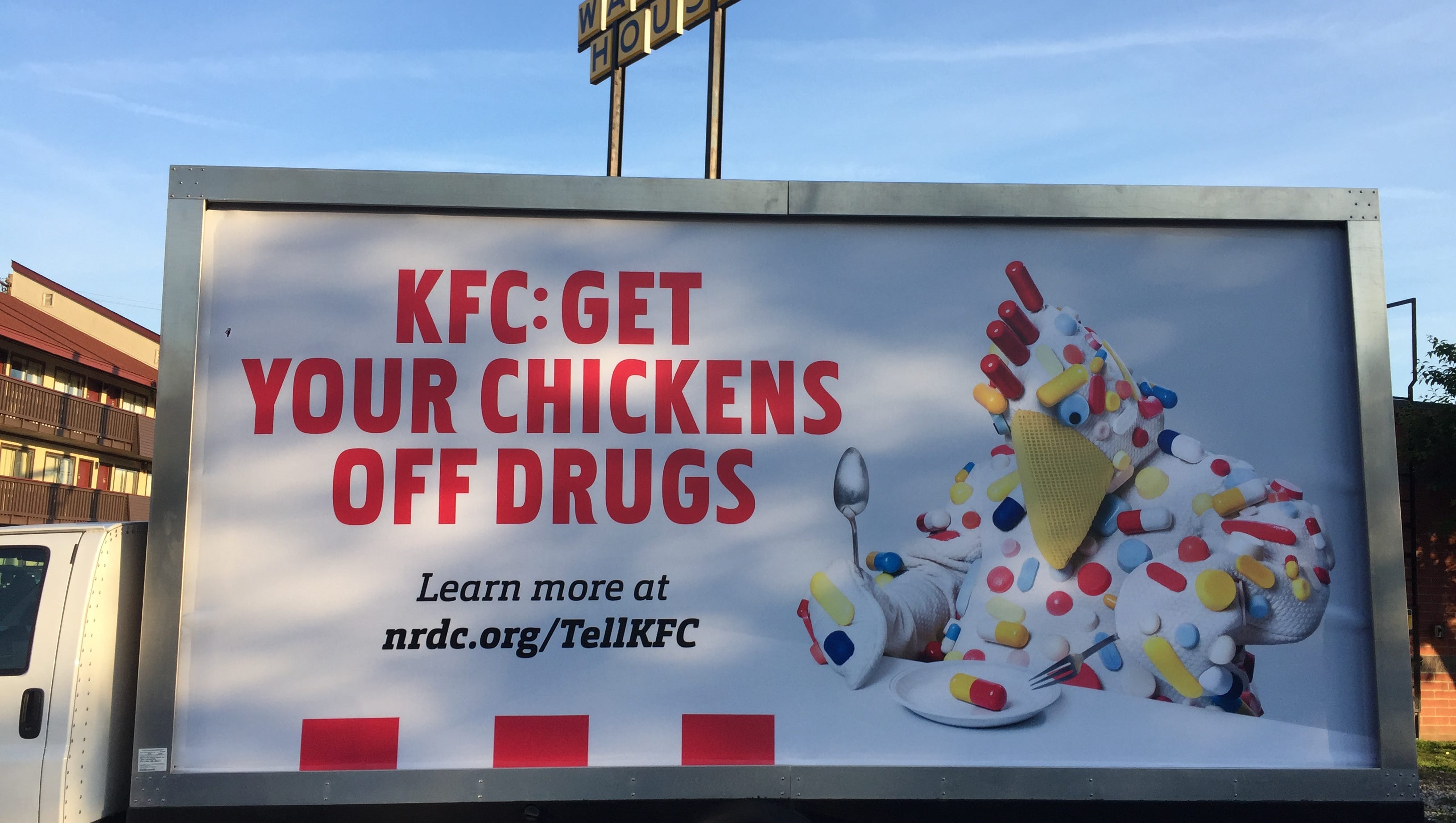 Natural Resources Defense Council campaign urges KFC to get chickens