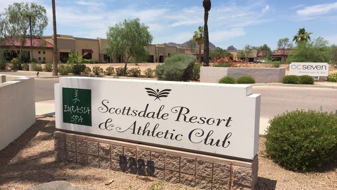 The owner of the Scottsdale Resort and Tennis Club and the city are at odds. The city wants to place a new fire station on 1.5 acres adjacent to the resort . But the resort's owner has plans to sell the resort, and adjacent lot, to a developer.