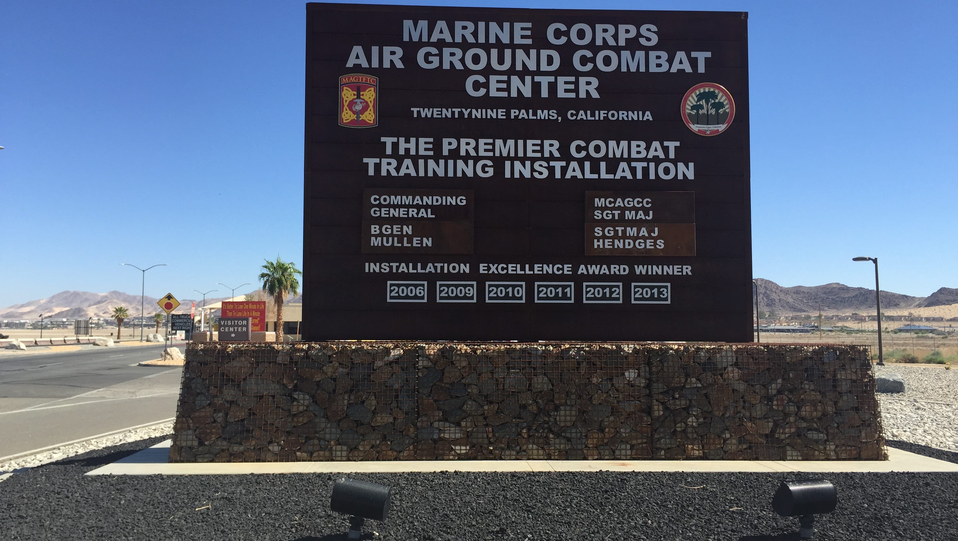 Marine killed in Twentynine Palms training accident