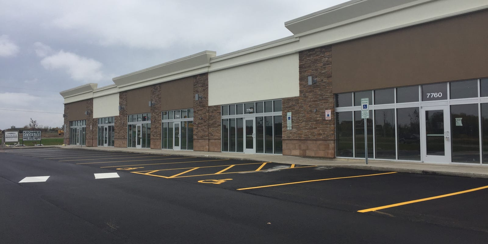 Strip Mall By New Walmart Adding Tenants