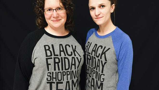 TCPalm reporters Kelly Tyko (left) and Lisa Broadt will be covering Thanksgiving shopping Thursday and Friday.