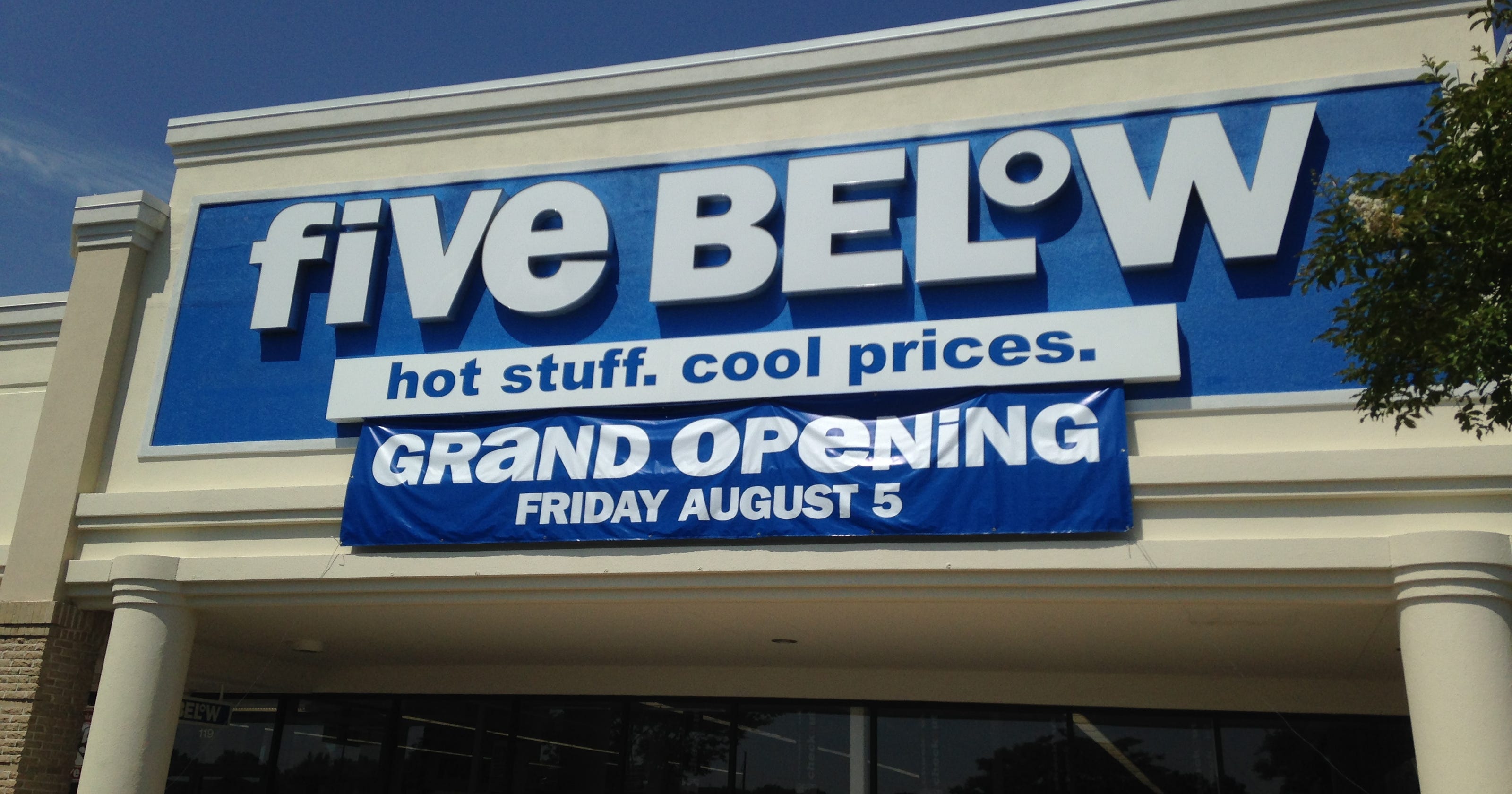 Five Below to open in Harper Village Mall