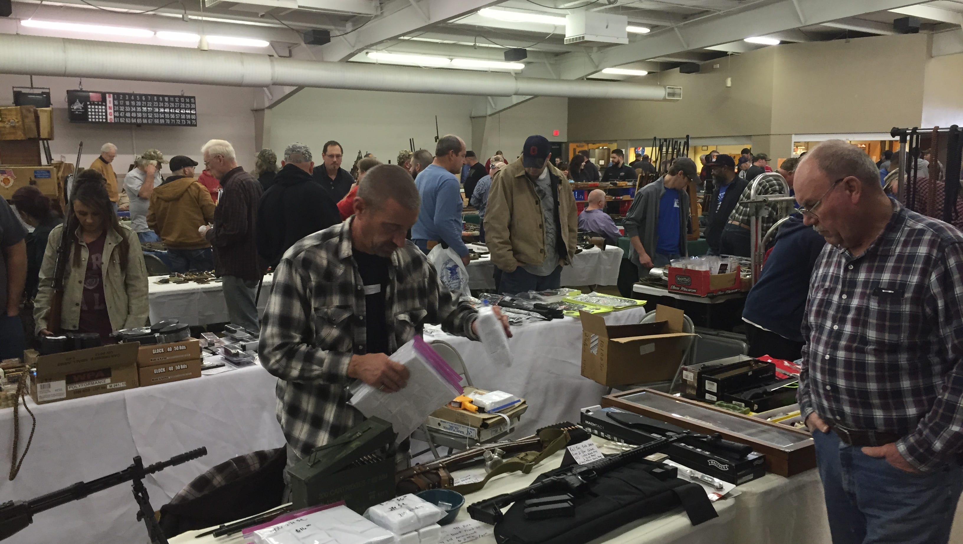 Gun show draws crowd to fairgrounds