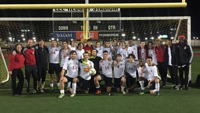 The Caddo Magnet boys soccer team recently won the Division I, District I title.