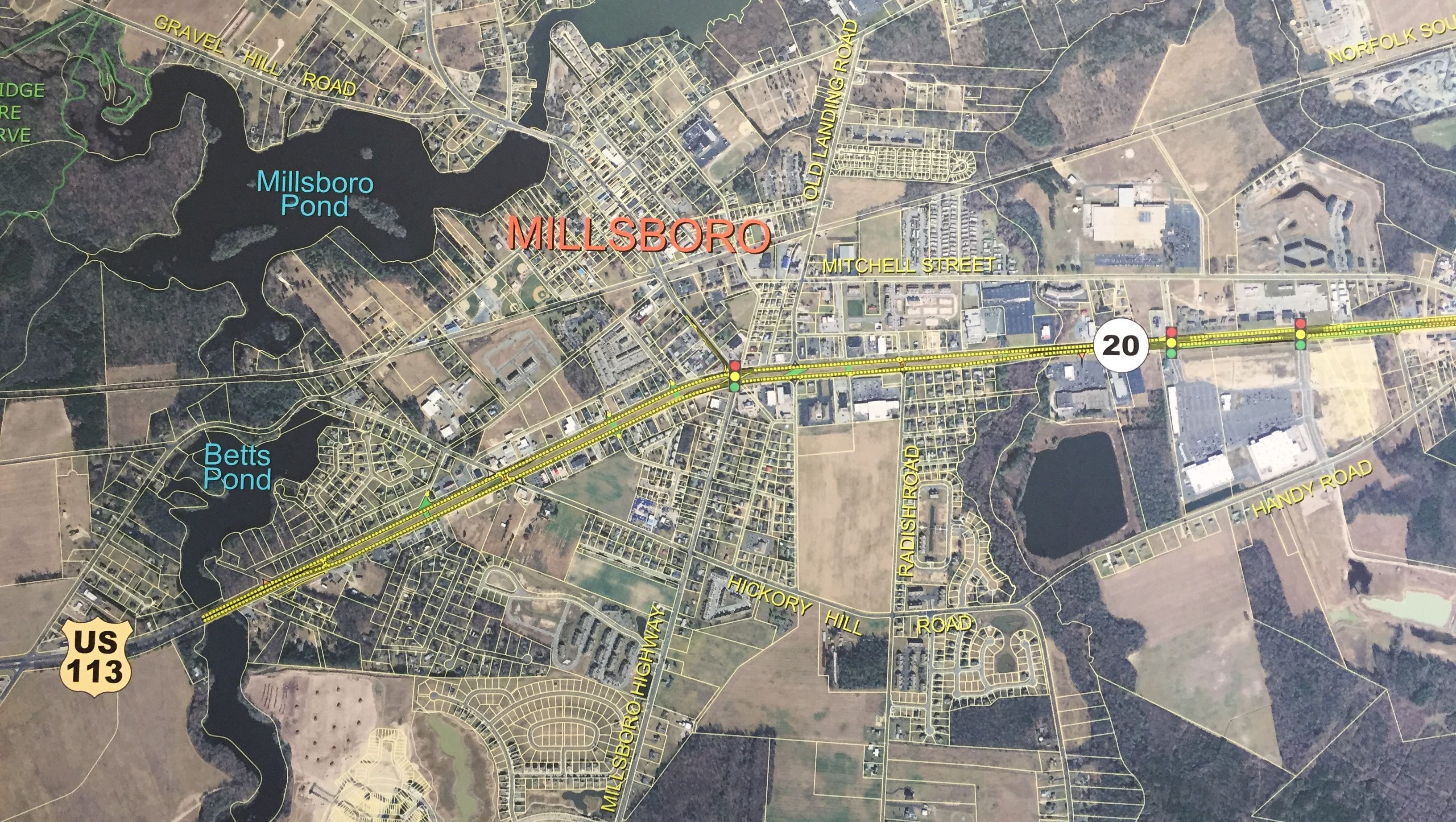 US 113 bypass, added lanes proposed for Millsboro
