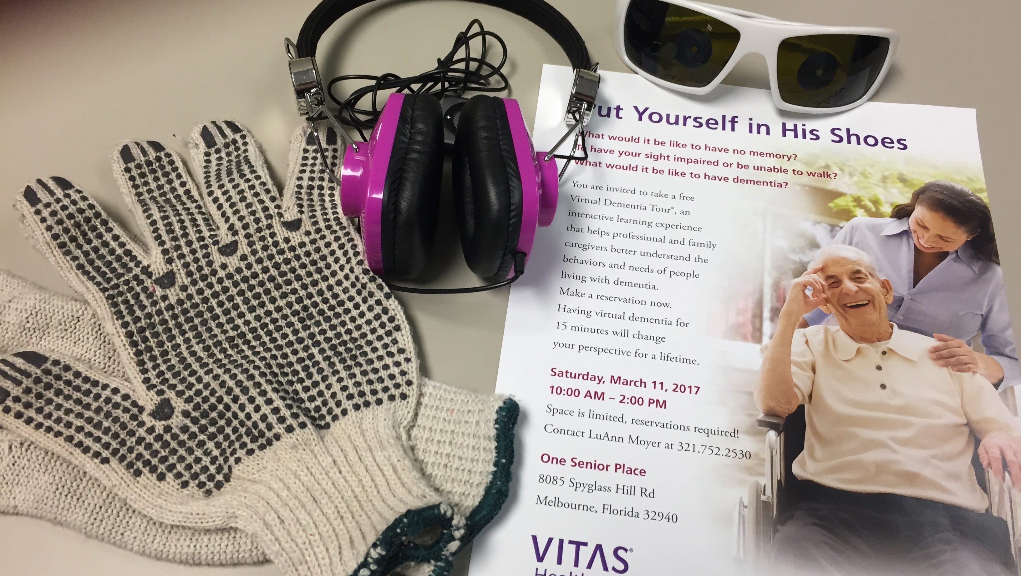 One Senior Place Virtual Dementia Tour puts you in patient's shoes